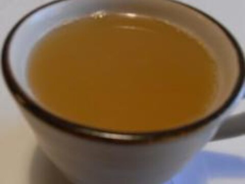 みかん風味の生姜湯